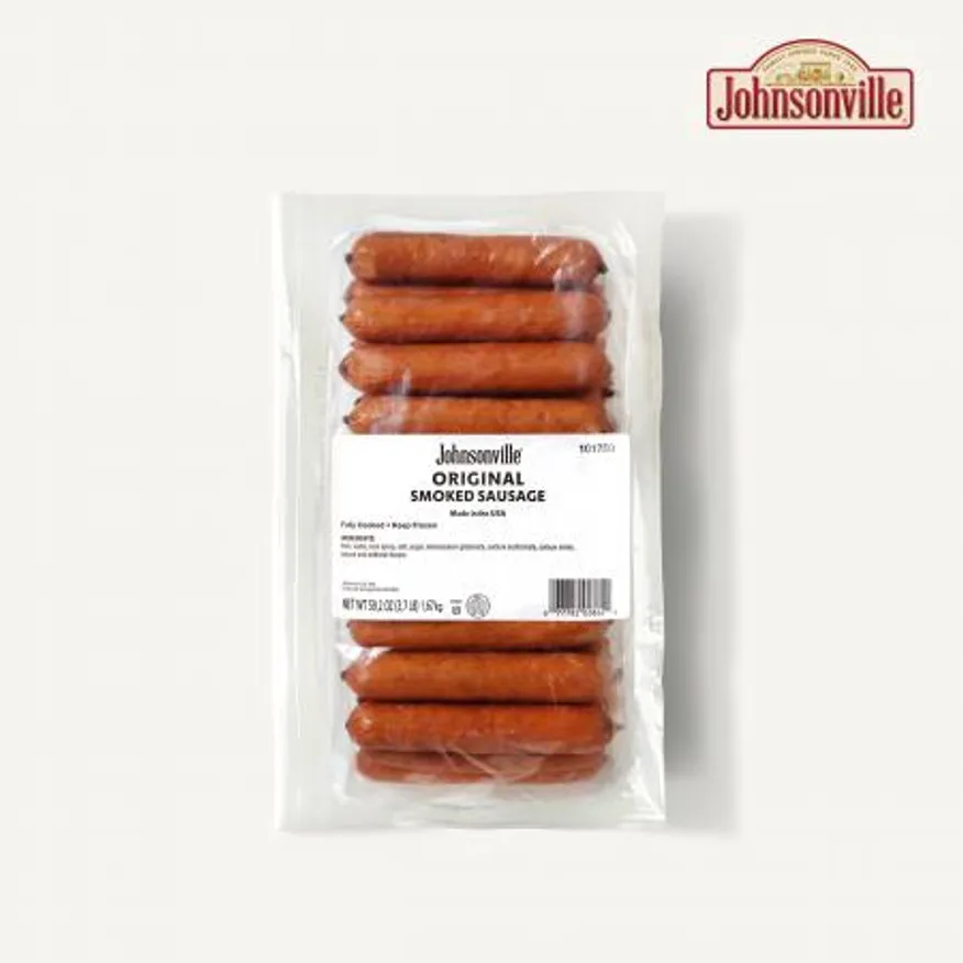 (리뉴얼)쟌슨빌 스모크소시지6.68kg(1670g*4pack)/27~28개입 이미지