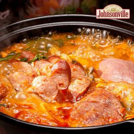 쟌슨빌 오리지날 부대찌개 7.72kg (965g*8pack) 이미지