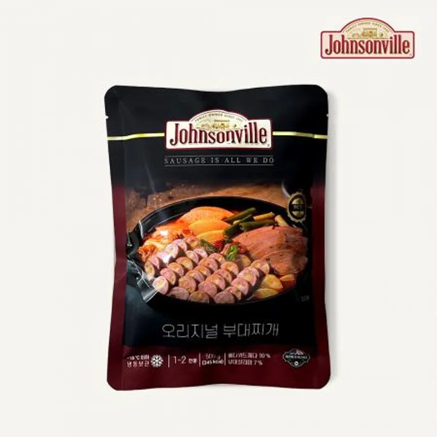 쟌슨빌 오리지널 부대찌개 5kg(500g*10pack) 이미지