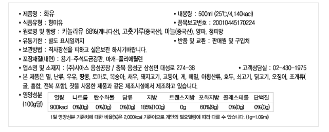 상품정보제공고시