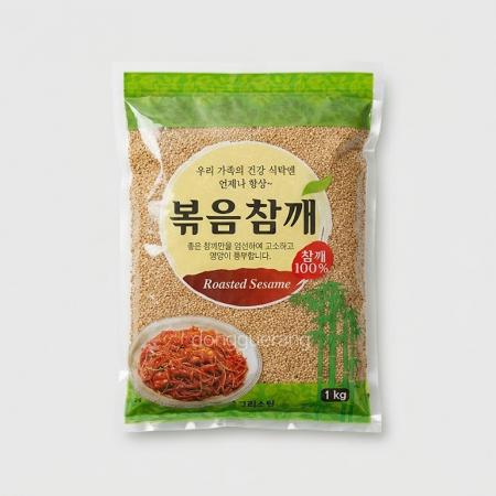 소담 볶음참깨 통깨 깨소금 1kg - 최저가 사업자 식자재 | 식봄