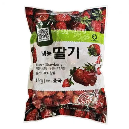 냉동딸기(무가당/봉지/중국)