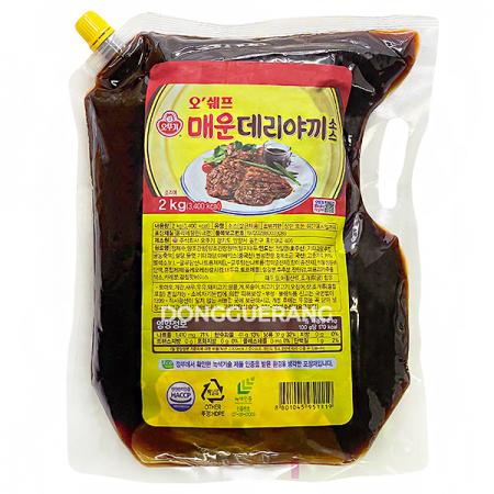 오쉐프 매운 데리야끼 소스 (오뚜기) 2kg