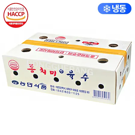 농민식품 냉면용 동치미맛육수 (농민/동치미/냉면육수/개별포장) BOX(350gx30) 이미지