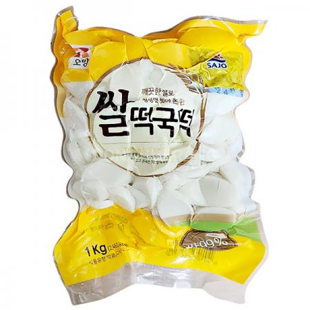 사조오양 쌀 떡국떡 1kg 진공 냉장