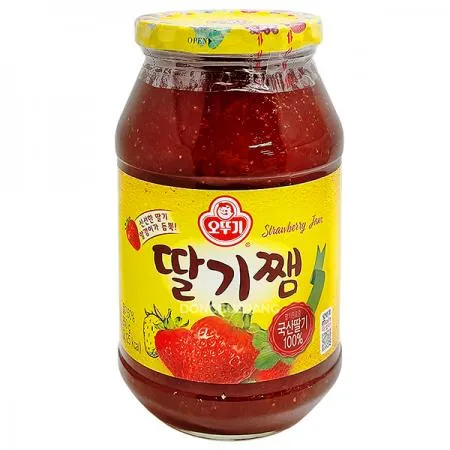 오뚜기 딸기쨈 (딸기잼/유리병) 850g 이미지