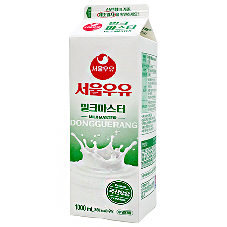 서울우유(흰우유/밀크마스터) 1L 이미지