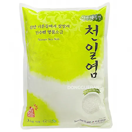 신안하늘빛 천일염 (굵은소금) 3kg
