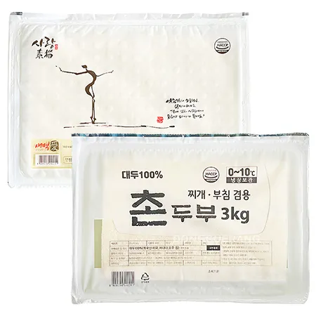 두부(새벽애/촌두부/수입/부침*찌개겸용)[랜덤출고!] 이미지