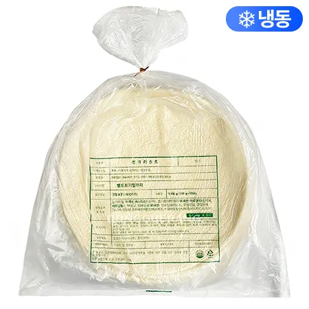 오트밀식품 씬크러스트 피자도우(10.5인치/110g*10장) 이미지