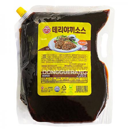 오뚜기 데리야끼소스(파우치) 2kg
