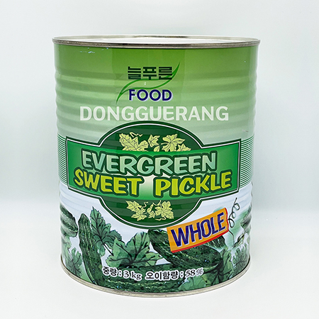 늘푸른 오이피클(홀/해마루/캔) 3kg