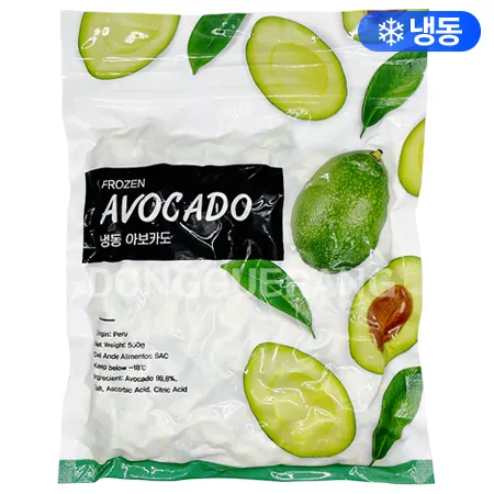 냉동 아보카도 다이스 (큐브/페루) 500g 이미지