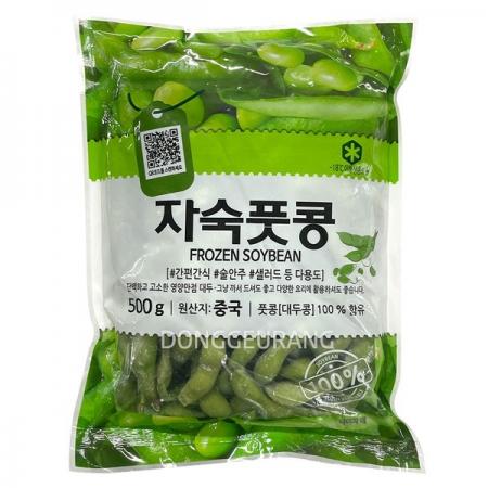 완두콩(자숙/대두콩/냉동/풋콩) 500g 이미지