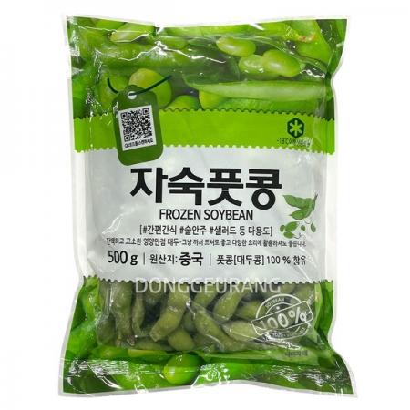 완두콩(자숙/대두콩/냉동/풋콩) 500g