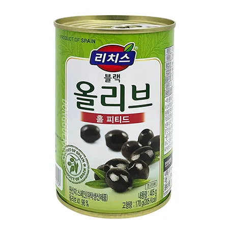 리치스 블랙올리브(소/홀) 405g 이미지