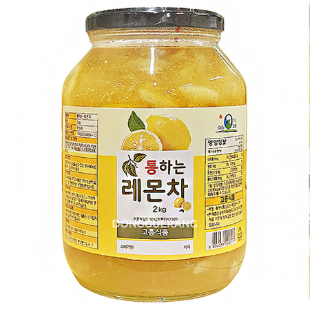 고흥 통하는 레몬차(레몬청/과일청/음료) 2kg