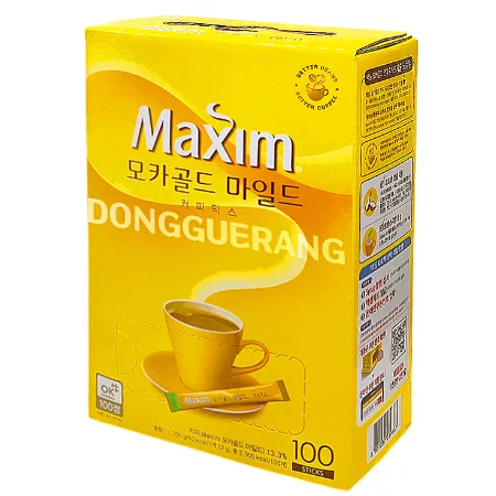 커피믹스(맥심/모카/노란) 이미지