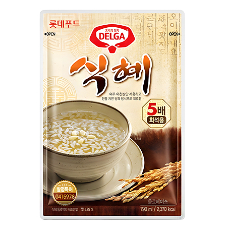 델가 식혜원액(세준/롯데) 790ml