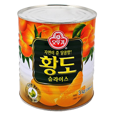 오뚜기 황도 (캔/대/슬라이스) 3Kg