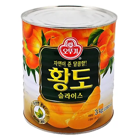 오뚜기 황도 (캔/대/슬라이스) 3Kg