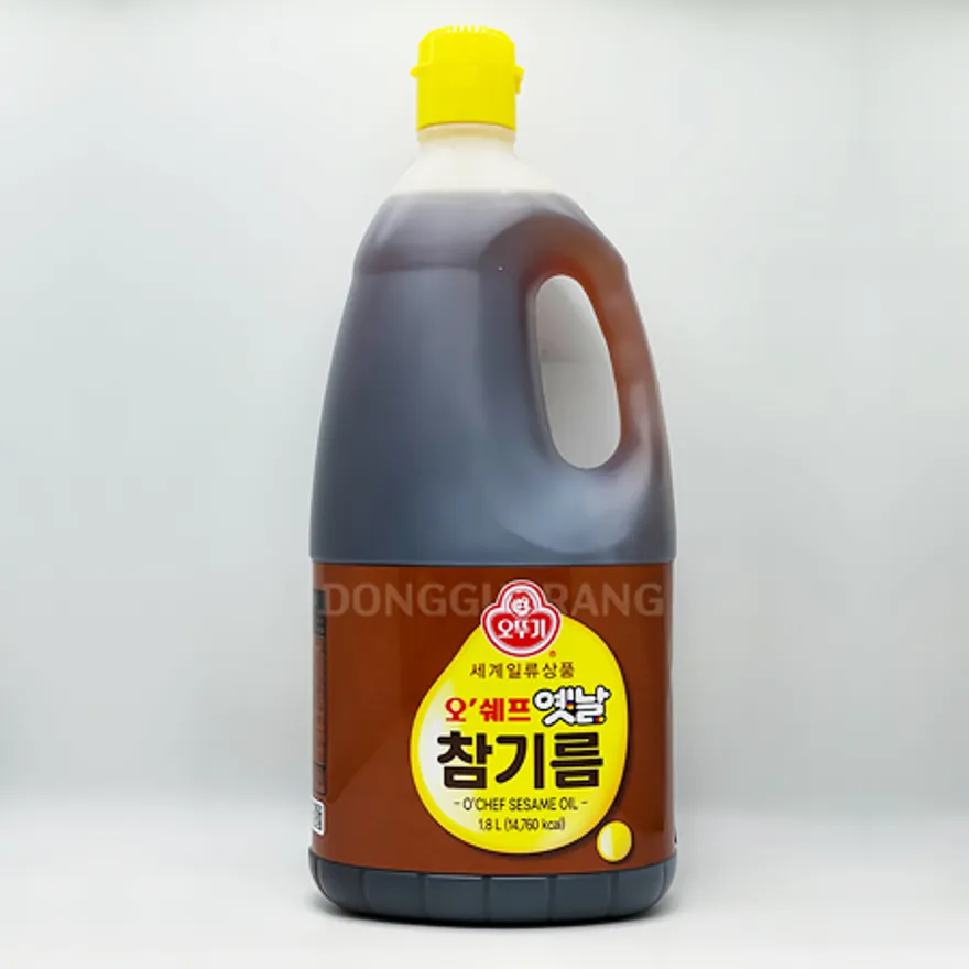 오쉐프 옛날 참기름 (오뚜기) 1.8L 이미지