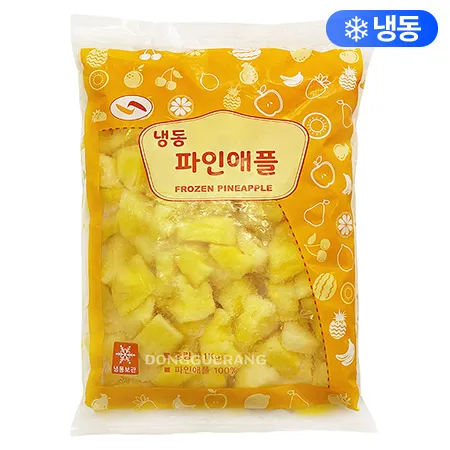 냉동 파인애플 다이스(IQF/재호)[랜덤출고!] 이미지