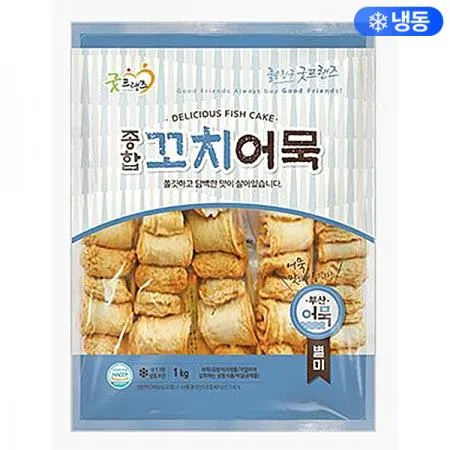 굿프랜즈 종합꼬치어묵 1kg 풍년 대체 상품 이미지