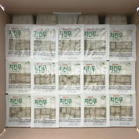 푸른농산 치킨무우 (일회용/팩/배달용) BOX(230gX50팩) 이미지