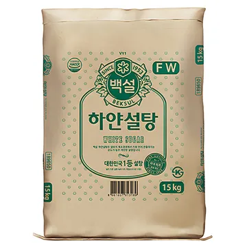 백설 하얀설탕 (제당/백설탕) 15kg