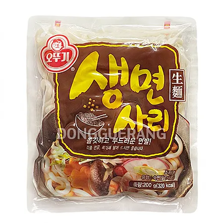 오뚜기 우동 생면사리 (낱개/우동사리) 200g 이미지