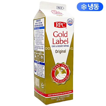 휘핑크림(골드라벨/식물성/오리지날) 이미지