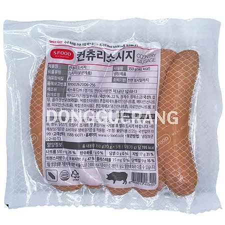 에쓰푸드 설성 컨츄리 소시지 350g  이미지