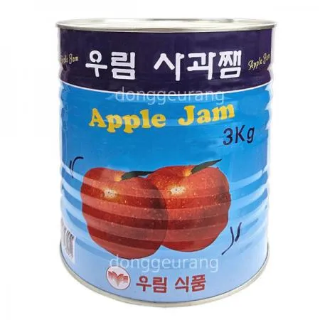 우림 사과잼(과일쨈/캔) 3kg