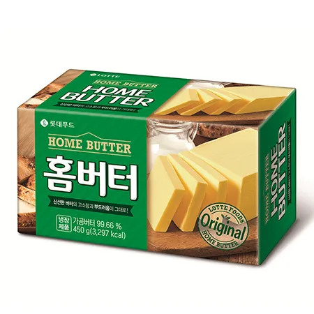 롯데푸드 홈버터 (무염/냉장) 450g