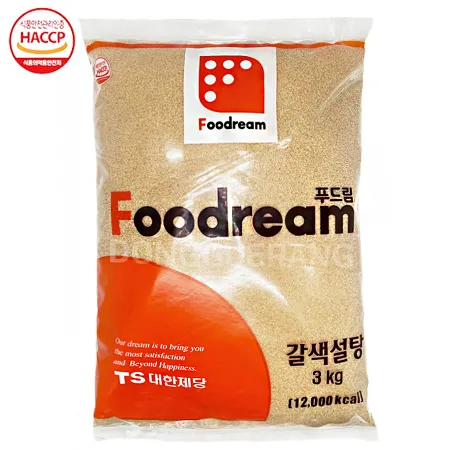 푸드림 갈색설탕 (대한제당/황설탕) 3kg