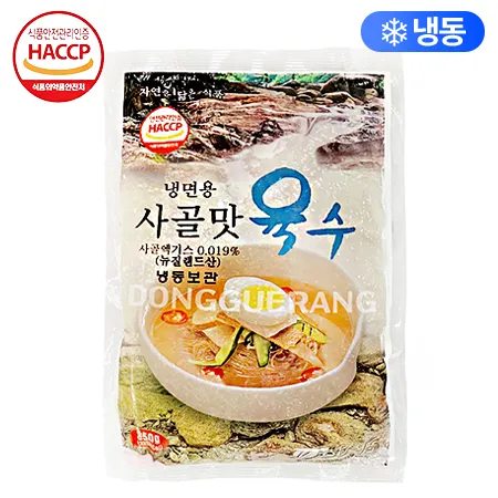 농민식품 냉면용 사골맛육수 (농민/사골/냉면육수/개별포장) BOX(350gx30) 이미지