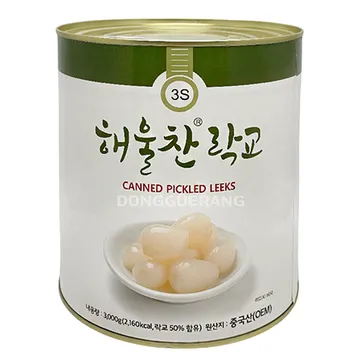 해울찬 락교 3S (삼도/일반/초록) 3kg