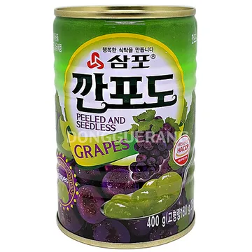 삼포 깐포도(캔) 400g