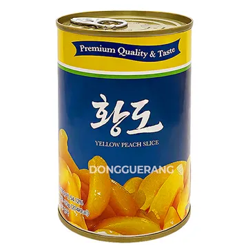 삼도 황도 (황도복숭아54.12%/슬라이스/옐로우피치) 425g/ea
