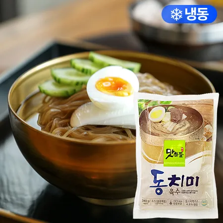 맛찬들 냉면육수(동치미/백미식품) BOX(340gx30) 이미지