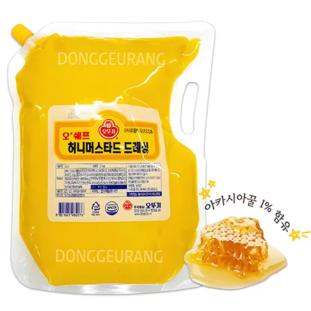 오쉐프 허니머스타드 드레싱 (오뚜기) 2kg 이미지