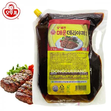 오쉐프 매운 데리야끼 소스 (오뚜기) 2kg 이미지