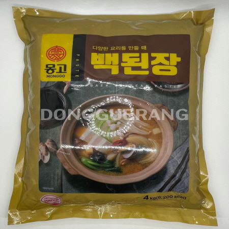 마산 몽고 백된장 4kg 미소 된장국 된장찌개 일식
