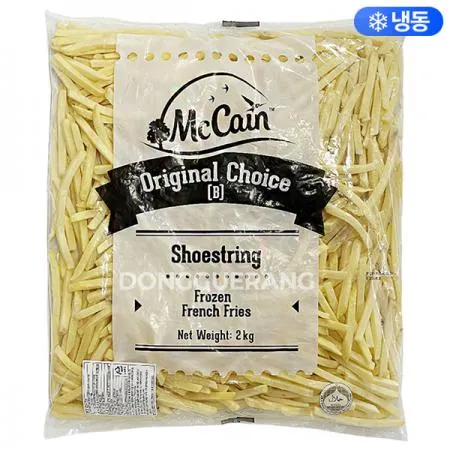 슈스트링 채감자 (맥케인/중국산/감자튀김) 2kg