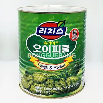 리치스 오이피클 (슬라이스/동서/캔) 3kg