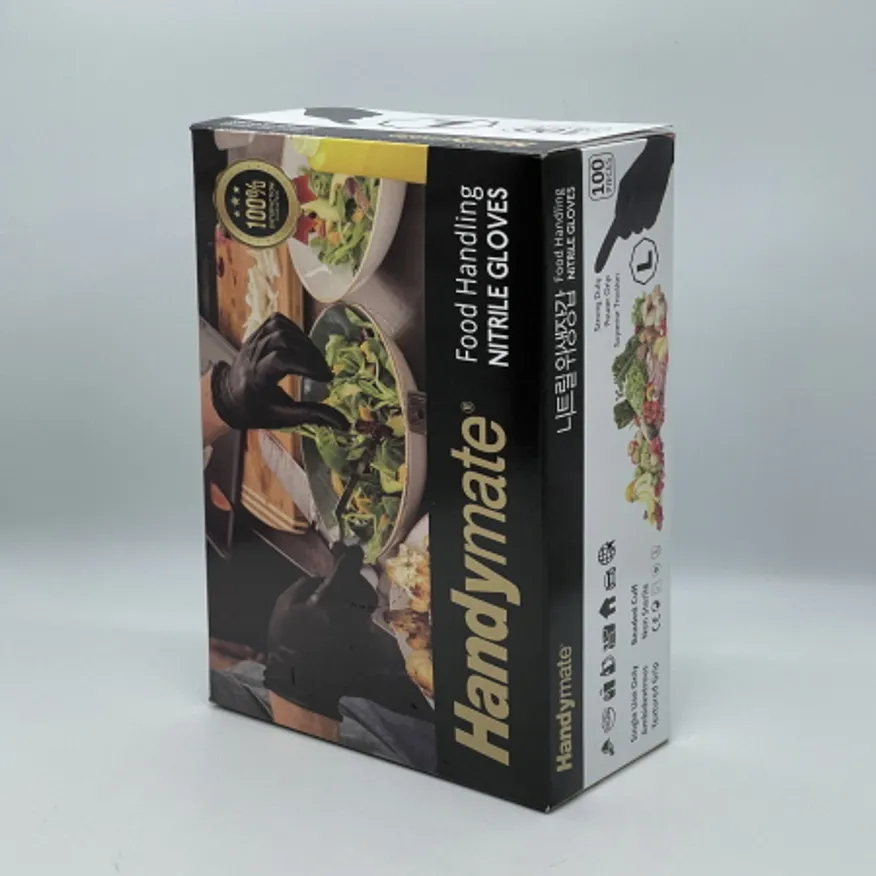 라텍스장갑(검정/L) 이미지