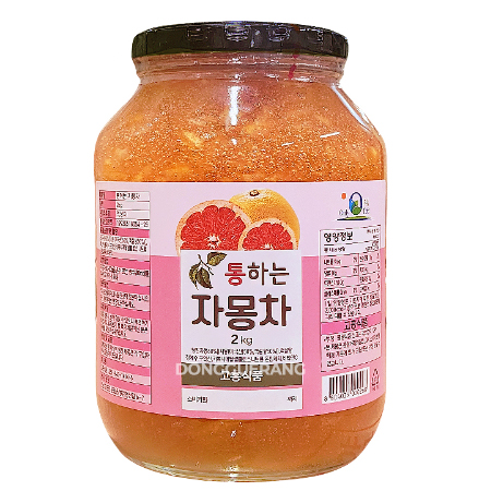 고흥 통하는 자몽차(자몽청/과일청/음료) 2kg