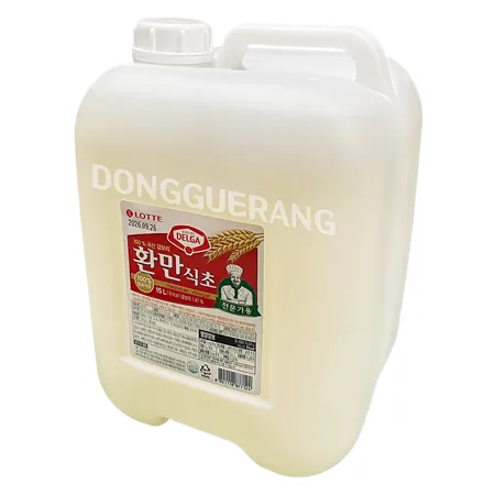 롯데 환만식초(발효/말통) 15L