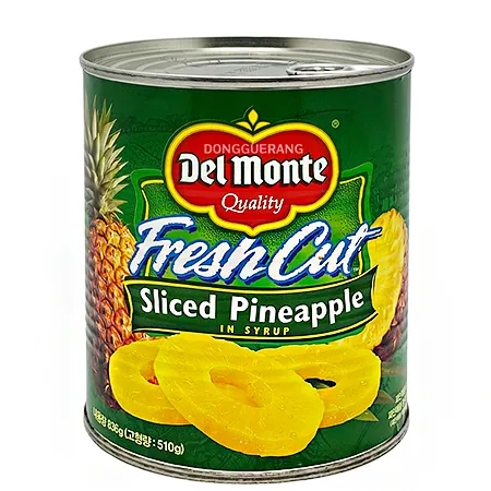 델몬트 프레쉬컷 파인애플 슬라이스(파인애플링) 836g